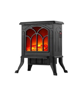ESTUFA EFECTO LLAMA CON TERMOSTATO 750W/1500W