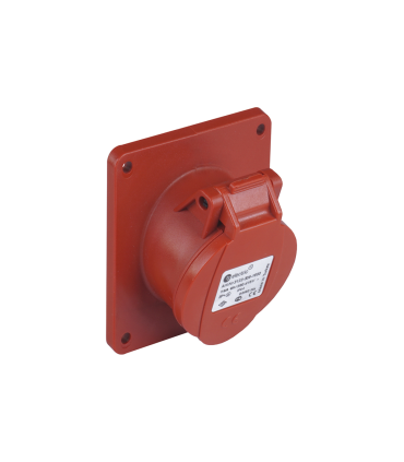 BASE CUADRO INCL. 3p+N+T  32A ROJO