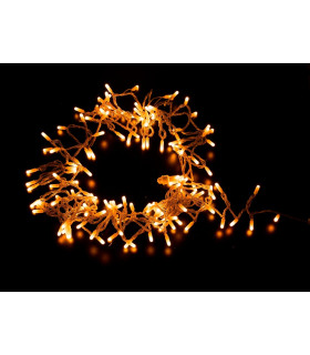 GUIRNALDA 144 LEDS PARA INTERIOR AMARILLO 13.8W 230V 15m IP20