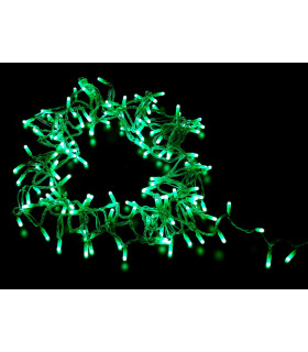 GUIRNALDA 144 LEDS PARA INTERIOR VERDE 13.8W 230V 15m IP20