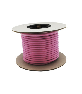 CABLE DECORATIVO TELA 2X0.75mm 25METROS ROSA