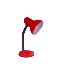 FLEXO LUJO MINI E-27 60W ROJO