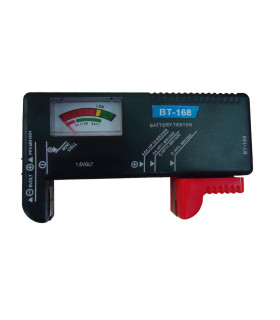 COMPROBADOR DE PILAS CON PANTALLA/TEST ANALOGICO