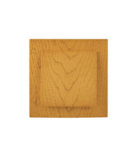  CONMUTADOR ROBLE EMPOTRAR SERIE 8000