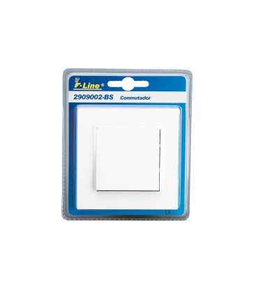 CONMUTADOR BLANCO EN BLISTER
