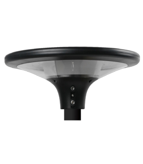 CABEZA DE FAROLA LED SOLAR CON SENSOR CREPUSCULAR 20W 4000K