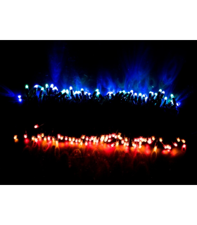 GUIRNALDA 144 LEDS MULTICOLOR PARA EXTERIOR 13.8W 230V 15m IP44