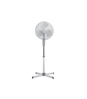 VENTILADOR DE PIE EXTRAIBLE(40 CM) 50W 3 VELOCIDADES PATAS REDONDEADAS
