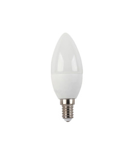 LAMPARA VELA LED ECO E14 6W 6500K 270º 230V