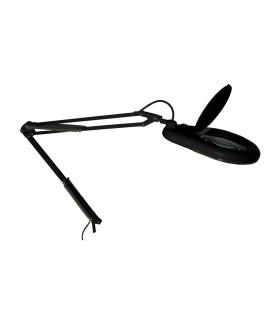 FLEXO LED LUPA AUMENTO 3X 7W 6500K 100º 230V NEGRO