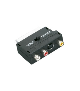 EUROCONECTOR 21 PINS+3 RCA+MINI DIN 4 PINS