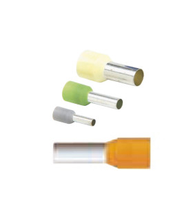 PUNTERAS AISLADAS EN NYLON NARANJA 4mm TT-400