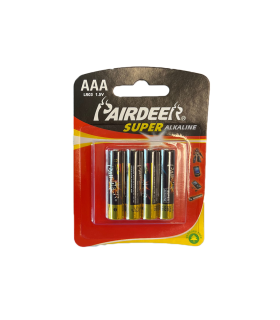 PILA ALKALINA LR-03  (BILSTER DE 4 UNIDADES)