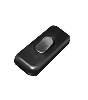 INTERRUPTOR DE PASO BIPOLAR  NEGRO 2.5A 250V