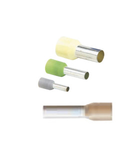 PUNTERAS AISLADAS EN NYLON GRIS 2,5mm TT-250