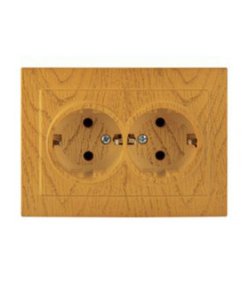 BASE DOBLE  TT LATERAL EMPOTRAR ROBLE SERIE 8000