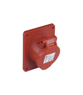 BASE CUADRO INCL. 3p+N+T  16A. ROJ