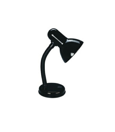 FLEXO LUJO MINI E-27 25W NEGRO