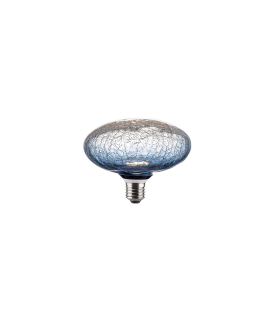 LAMPARA LED UFO  CRAQUELADA AZUL