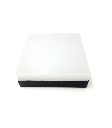 DOWNLIGHT LED SUPERFICIE CUADRADO 24W 6500K 120º 230V NEGRO