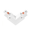 ACCESORIO CARRIL LED 4 VIAS (HASTA 3 ENCENDIDOS) CONECTOR L DERECHA BLANCO
