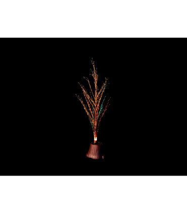 ARBOL-RAMA DE NAVIDAD CON FIBRA OPTICA MULTICOLOR 12V alto 100cm