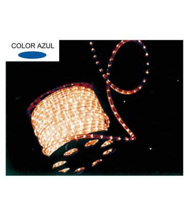 TUBO FLEX 50 mt. AZUL ( 2 VIAS FIJO)