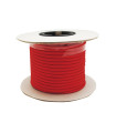 CABLE DECORATIVO TELA 2X0.75mm 25METROS ROJO