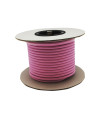 CABLE DECORATIVO TELA 2X0.75mm 25METROS ROSA