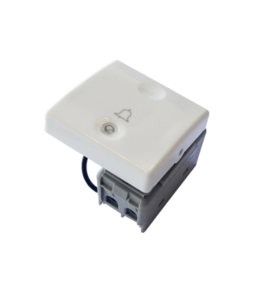 MODULO PULSADOR ANCHO CON INDICADOR LUMINOSO 10A 250V