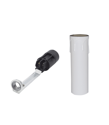 PORT.VELA COMPLETO LAGRIMA DE 10cm BL.