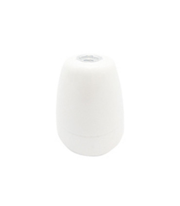 PORTALAMPARAS CERAMICO VINTAGE E27 BLANCO