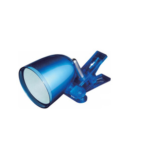 FLEXO LED PINZA MINI 3W 6400K 100º 230V AZUL