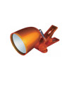 FLEXO LED PINZA MINI 3W 6400K 100º 230V NARANJA