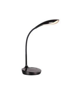 LAMPARA LED DISEÑO USB INTENSIDAD REGULABLE 4,5W 6400K 100º 230V NEGRO