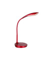 LAMPARA LED DISEÑO USB INTENSIDAD REGULABLE 4,5W 6400K 100º 230V ROJO
