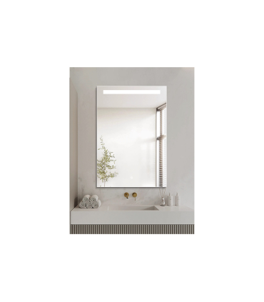 ESPEJO DE BAÑO CON LUZ INTERRUPTOR TACTIL Y ANTIVAHO 12W CAMBIO DE TONO E INTENSIDAD CON MEMORIA 600*800mm