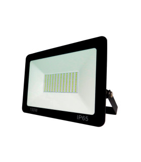 PROYECTOR LED EXTRAPLANO IP65 150W 6500K 230V NEGRO