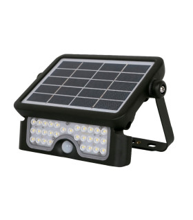 PROYECTOR DE LED SOLAR 5W 4000K NEGRO