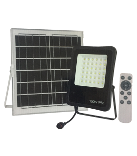 PROYECTOR LED SOLAR 100W 3000K