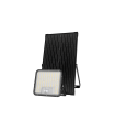 PROYECTOR LED SOLAR CON SENSOR CREPUSCULAR Y DE MOVIMIENTO CON CONTROL REMOTO 80W 12000Lm CAMBIO DE TONO 3000K/4000K/6000K