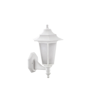 FAROL PARED  PC + PP E27 BLANCO