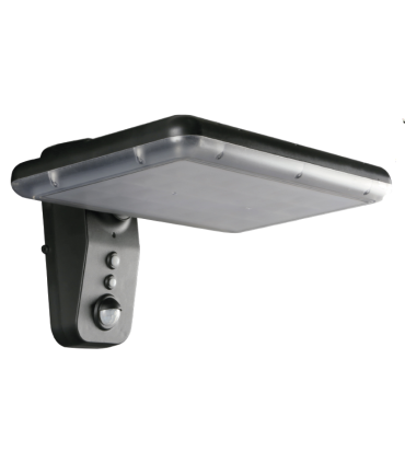 APLIQUE PARED SOLAR 15W CON SENSOR CREPUSCULAR Y DE MOVIMIENTO 2000Lm   4000K/6000K