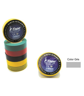 CINTA AISLANTE 10 X19 GRIS
