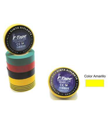 CINTA AISLANTE 20X19 AMARILLO