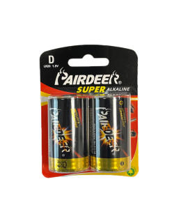 PILA  ALCALINA R20  (BLISTER DE 2 UNIDADES)