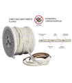 TIRA LED FLEXIBLE PROFESIONAL IP65 11W/MT 6500K 230V 10x4MM 70LED/MT venta por metros