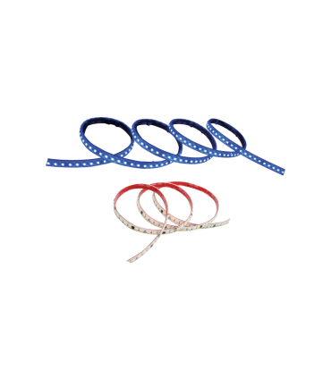 TIRA DE  LED FLEXIBLE PROFESIONAL IP65 16W/MT AZUL 230V 11MM 120LED/MT venta por metros