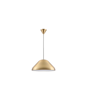 LAMPARA DE TECHO  SERIE GANEKO 1XE27 DORADA