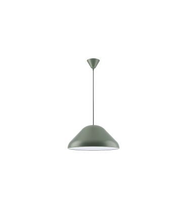 LAMPARA DE TECHO  SERIE GANEKO 1XE27 VERDE